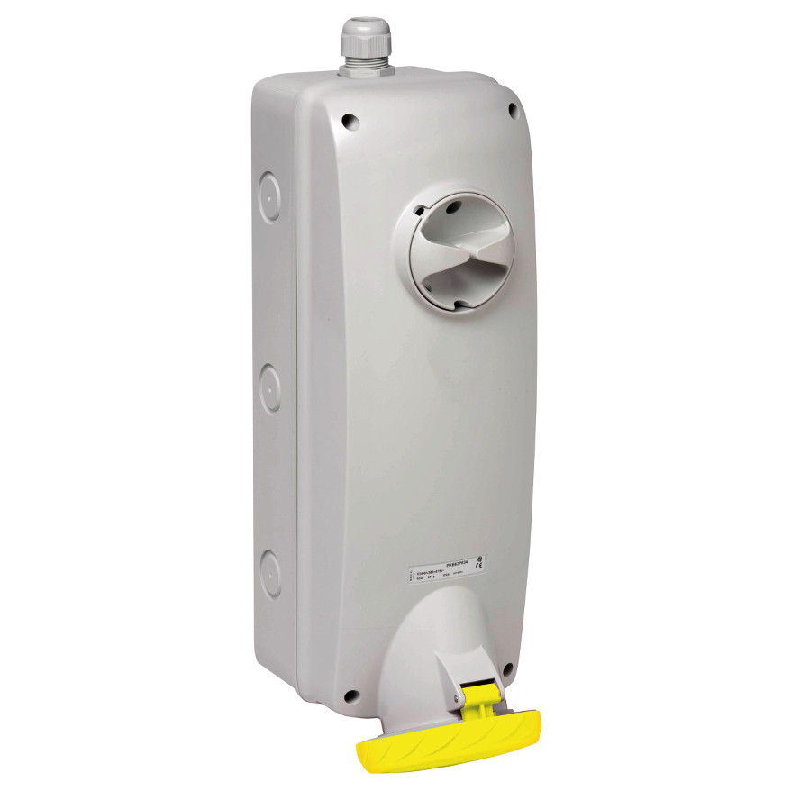 РОЗ ПАНЕЛ UNIKA 3P-E 63A 100-130 IP65