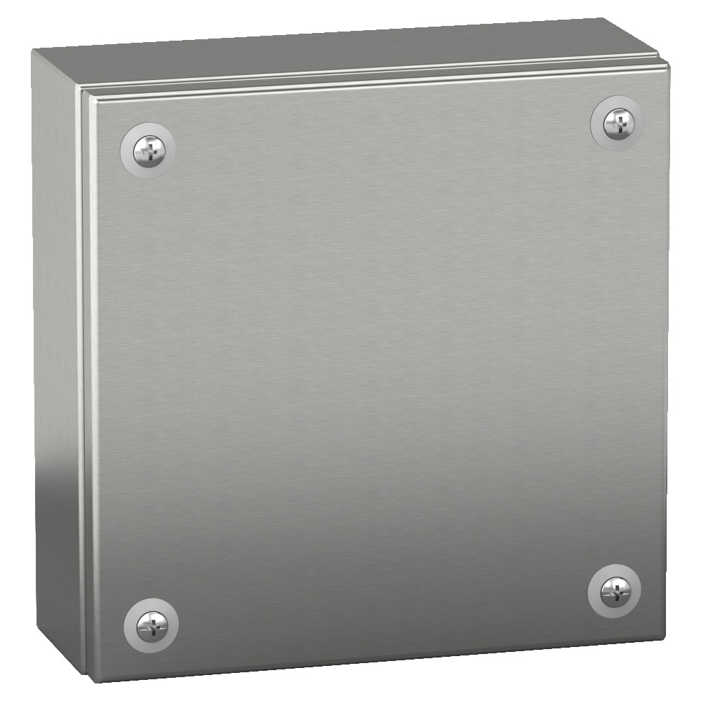 КЛЕММНАЯ КОРОБКА ЦЕЛЬНОМЕТАЛЛИЧЕСКАЯ IP66 SBX 300x300x120 НЕРЖАВЕЮЩАЯ СТАЛЬ