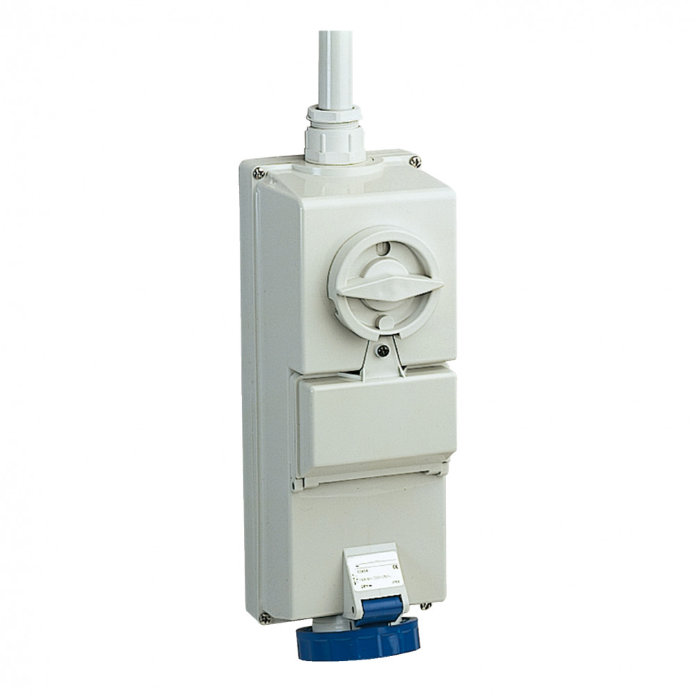 РОЗ UNIKA W/INTL DF 16A 2PE 200-250 IP65