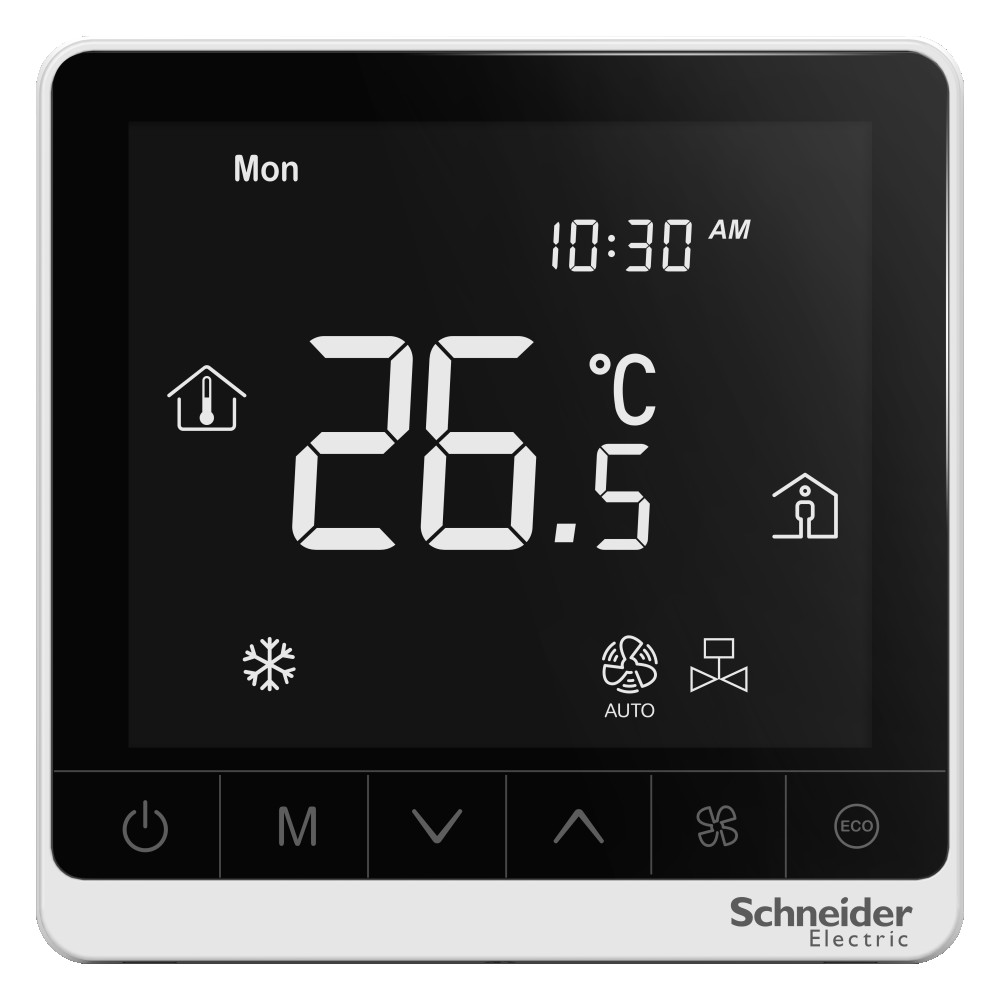 Термостат комн.цифр.пр/4тр/D/Ч ~230В