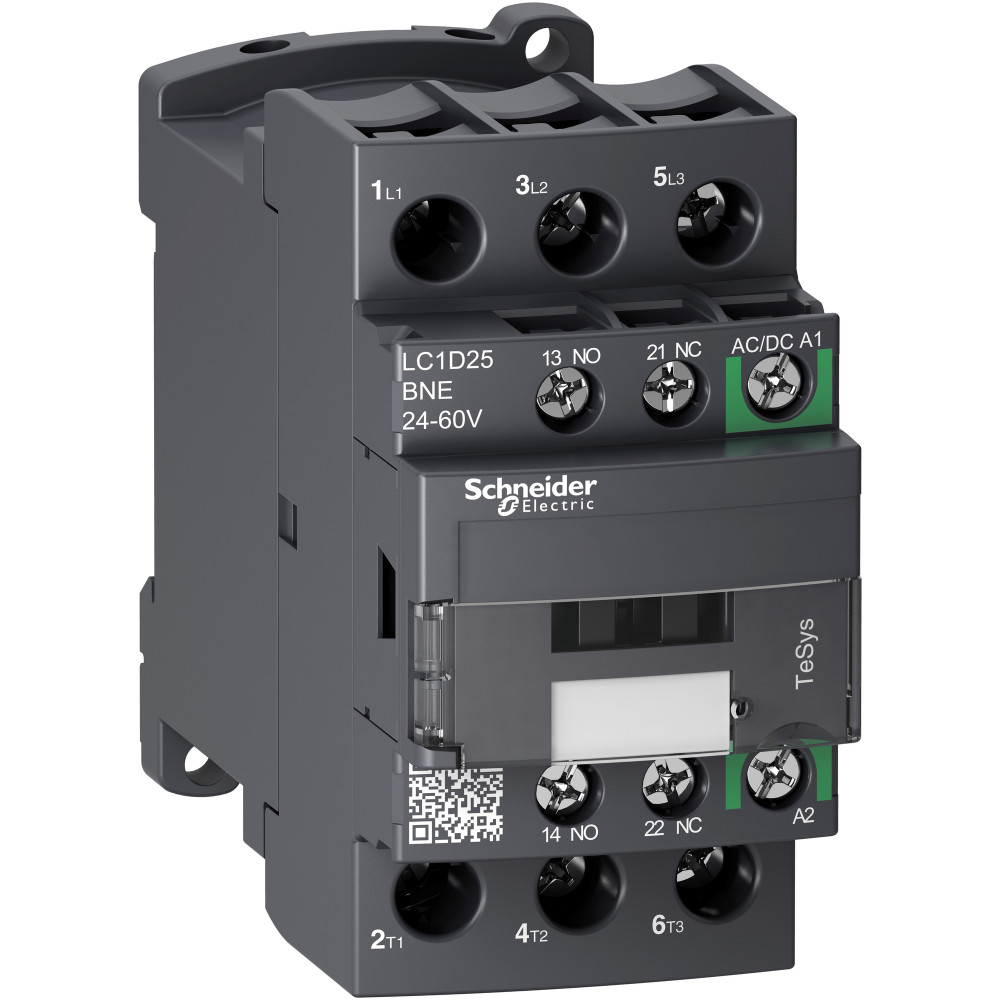 КОНТАКТОР D 3P 440В 25A, 24-60В AC/DC